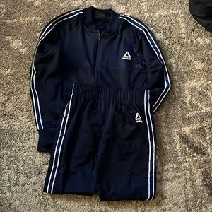 Navy Blue Reebok track suit for boys.